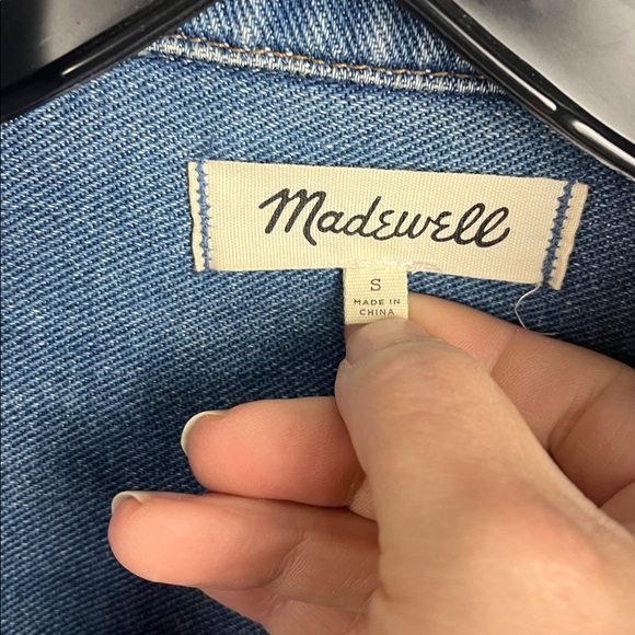 Madewell Classic Blue Jean Jacket small - Picture 3 of 4